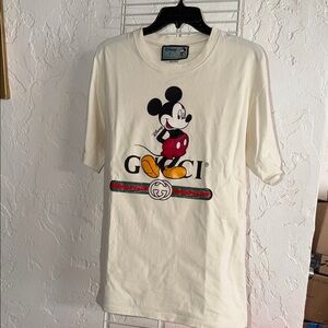 Gucci Disney Cream Graphic Tee